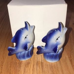 Blue Dolphin Bahamas Salt and Pepper Shaker